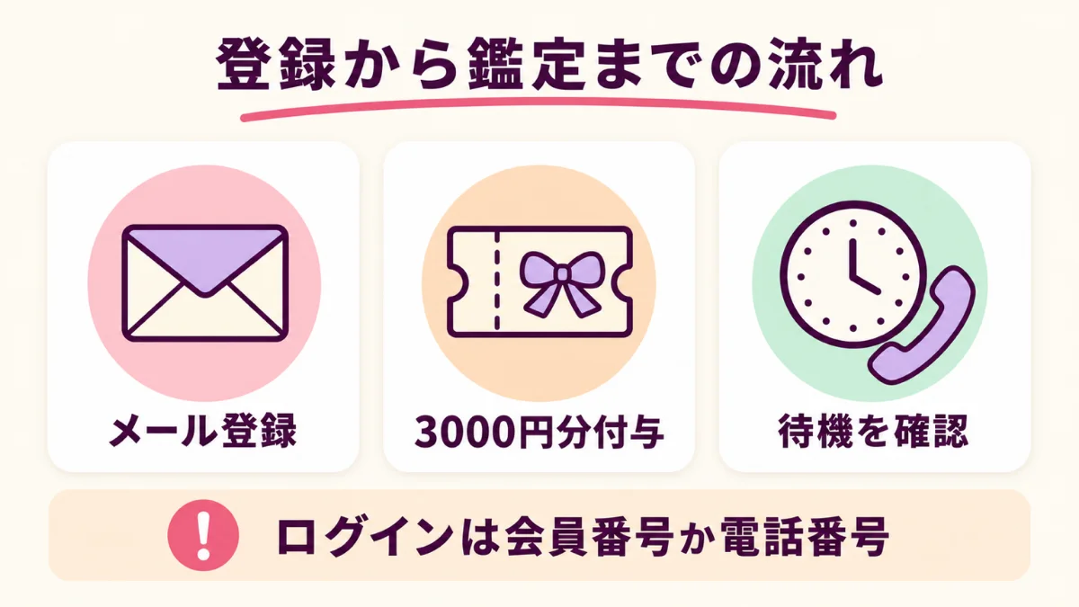 電話占いニーケの会員登録の手順とログイン情報