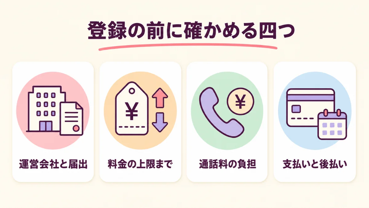 やばい電話占いを避けるため登録の前に確かめる四つ